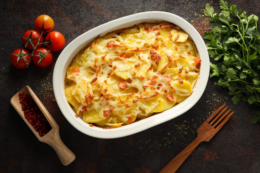 Gratin-macaroni