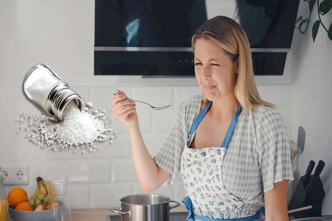 Comment enlever l’excès de sel dans un plat ?